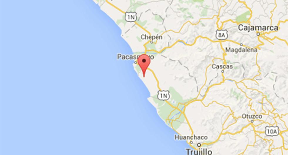 El sismo se sintió levemente en la región La Libertad. (Foto: IGP)