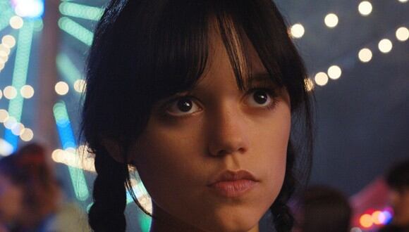 Jenna Ortega interpreta a Merlina Addams en la serie “Wednesday” (Foto: Netflix)
