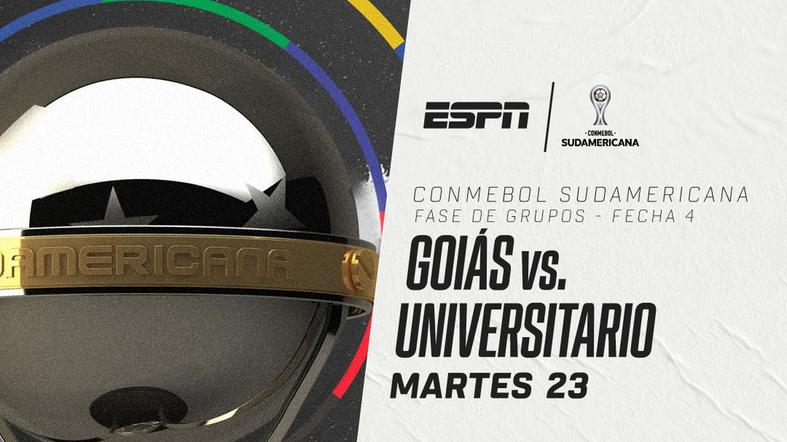 Universitario vs Goiás: apuestas y pronóstico del partido de Copa Sudamericana