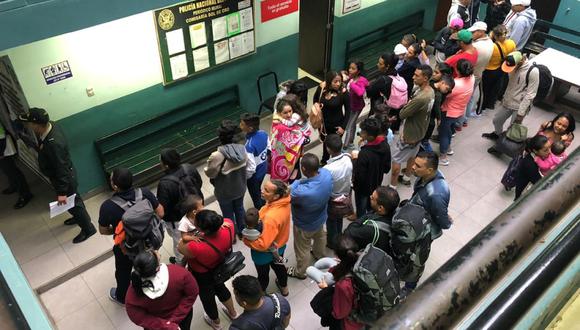 Bus interprovincial trasladaba a 52 ciudadanos extranjeros, 35  de los cuales ingresó ilegalmente al país. (PNP)