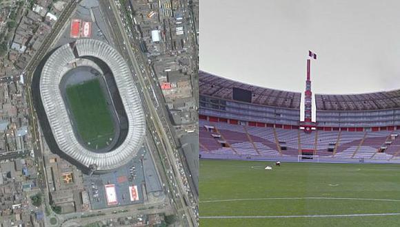 Google Maps: Así luce el Estadio Nacional desde el aplicativo