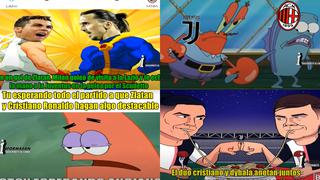 Con Ibrahimovic y Cristiano como protagonistas, mira los memes en la previa del Juventus vs Milan