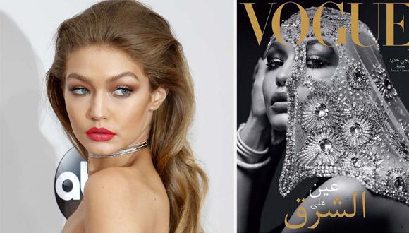 Gigi Hadid hace historia al protagonizar primera Vogue Arabia