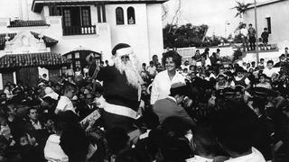 Papá Noel: el tradicional héroe navideño que llegó en helicóptero a Lima en los años 60