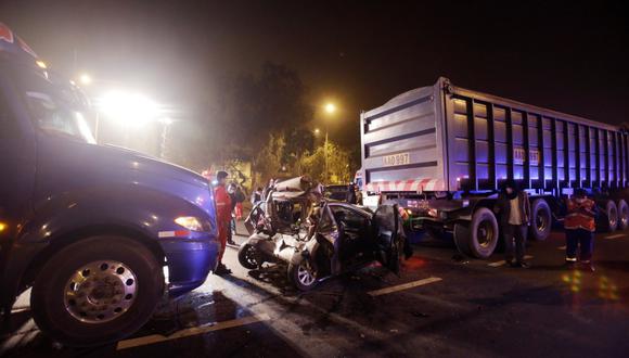 Accidente ocurrió a la altura de la cuadra 4 de la Panamericana Sur. (Foto: César Campos/GEC)