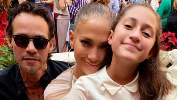 Marc Anthony y Jennifer Lopez se muestran orgullosos de Emme por su primer libro. (Foto: Instagram)