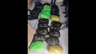 Arequipa: más de 60 kilos de marihuana fueron incautados tras intervenir a dos jóvenes en Cerro Colorado