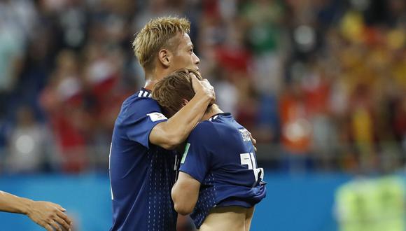 La selección japonesa cayó en octavos de final de Rusia 2018 tras perder 3-2 ante Bélgica. (Foto: AP)