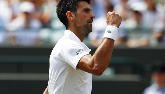 Novak Djokovic avanzó a la tercera ronda de Wimbledon 2017 tras vencer al checo Adam Pavlasek. (Foto: EFE)