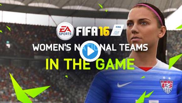 FIFA 16: el fútbol femenino se estrena en el videojuego