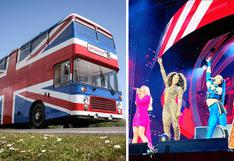Descubre el universo decorativo del bus original de las Spice Girls |FOTOS