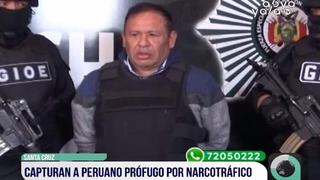 Cae en Bolivia narcotraficante peruano "Tío Vago" y anuncian su expulsión | VIDEO