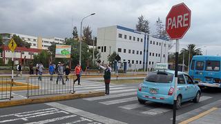 El cruce peatonal sin semáforo