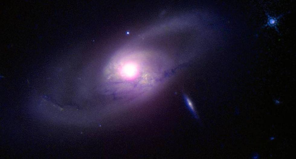 IC 2497 y la Mancha Verde. (Foto:  X-ray: NASA/CXC/ETH Zurich/L. Sartori et al, Optical: NASA/STScI)
