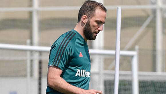 Higuaín sufrió lesión en muslo derecho y genera preocupación en la Juventus de cara al reinicio de la Serie A | Foto: Juventus