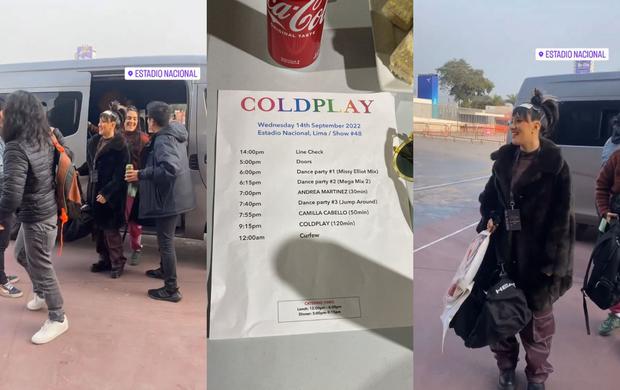 Andrea Martínez también será telonera en el segundo show de Coldplay en Lima. (Fotos: Instagram @arturo.dma)