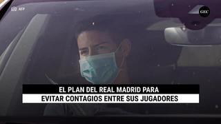 El plan del Real Madrid para evitar contagios entre sus jugadores