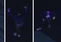 Sospechoso baila breakdance segundos antes de ser arrestado y se vuelve viral