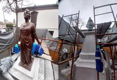 ProLima realiza restauración de la escultura de María Laos: ¿Por qué se recuerda a este personaje?