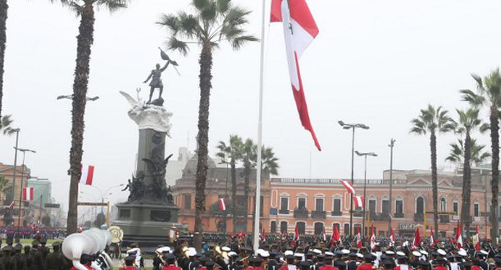 Presidente participa en ceremonia en honor a Francisco Bolognesi. (Foto: Andina)
