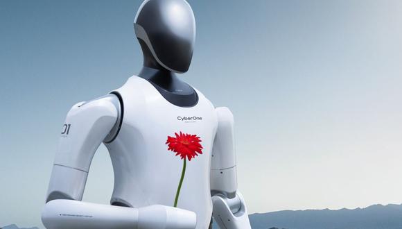 CyberOne, el primer robot humanoide de Xiaomi.