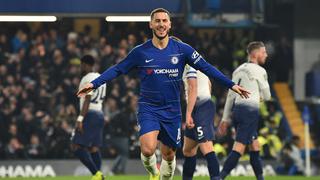 Chelsea vs. Tottenham: Eden Hazard puso el 2-0 con soberbio golazo en la Carabao Cup | VIDEO