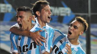 Racing superó 2-1 a Vélez Sarsfield por la Superliga argentina