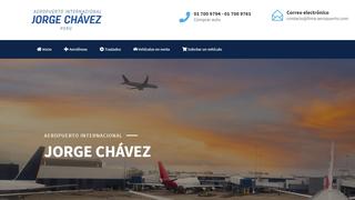 Lima Airport Partners advierte sobre página web fraudulenta que usa el nombre del aeropuerto