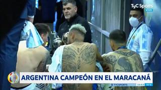 Fútbol en su estado puro: Messi, Neymar y Paredes dialogaron entre risas tras final de la Copa América | VIDEO 