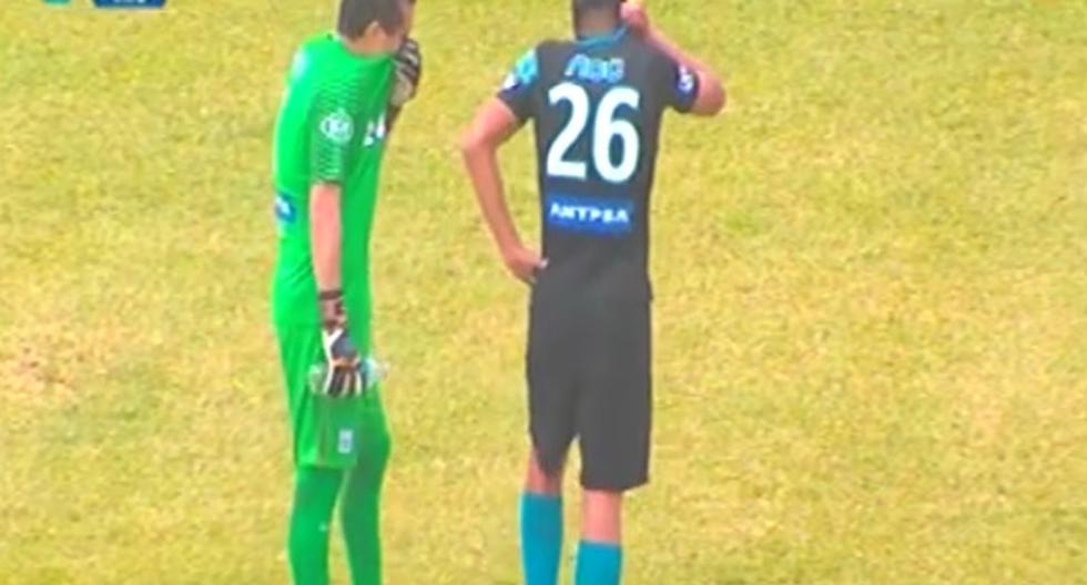 Al menos cinco minutos tuvo que suspenderse el partido entre Alianza Lima y Alianza Atlético. (Video: GOLPERÜ)