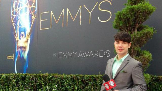 Bruno Pinasco ya está en la alfombra roja de los Emmy    - 1
