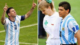 Un día como hoy Messi brilló y Maradona ‘murió’ en un Mundial