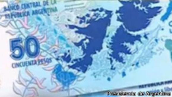 Argentina tendrá billete de 50 pesos dedicado a las Malvinas
