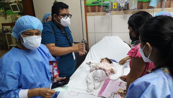 El INSN informó que el estado de salud de la bebé es estable | Foto: Ministerio de Salud