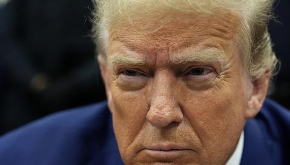 El expresidente estadounidense Donald Trump. (Foto de Julia Nikhinson / PISCINA / AFP)