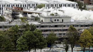Colombia: implosionan edificio del Ministerio de Defensa en Bogotá por falla estructural