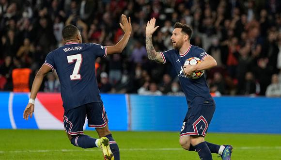 Lionel Messi encontró un socio ideal en Kylian Mbappé | Foto: AP