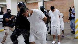 Llevan a prisión a supuestos autores de alza de homicidios en El Salvador