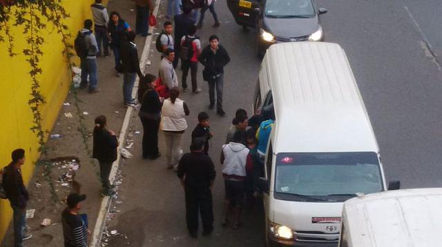 Paro de transportistas afectó a miles esta mañana [FOTOS] - 6