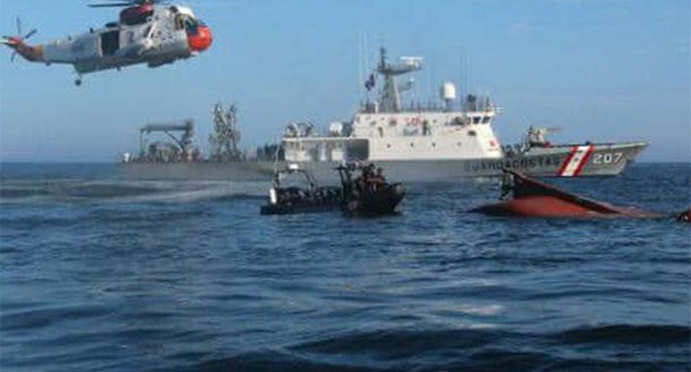 Perú. Al menos ocho desaparecidos deja choque de naves en el mar de Chimbote. (Foto: Agencia Andina)