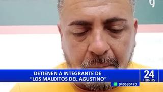 La Victoria: capturan a presunto líder de la banda ‘Los Malditos del Agustino’