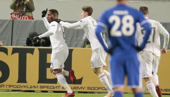 Jefferson Farfán marcó doblete con el Lokomotiv en Europa League. (Foto: AFP)
