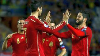 España derrotó 1-0 a Ucrania en duelo rumbo a la Eurocopa 2016