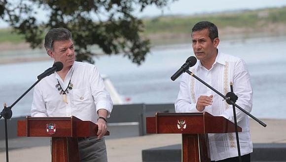 Humala saluda a presidente Santos por acuerdo con las FARC