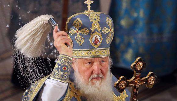 El patriarca Kirill, jefe de la Iglesia Ortodoxa rusa. (EFE).