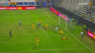 Lionard Pajoy desperdició clara opción de gol en el Alianza vs. Cantolao