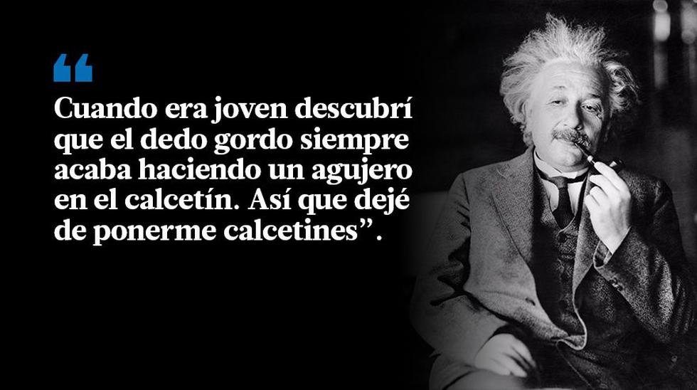 Einstein cumpliría 138 años: las frases que realmente dijo | TECNOLOGIA |  EL COMERCIO PERÚ