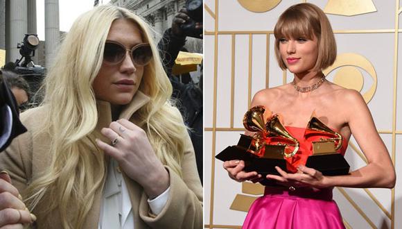 Taylor Swift le dona 250 mil dólares a Kesha para batalla legal