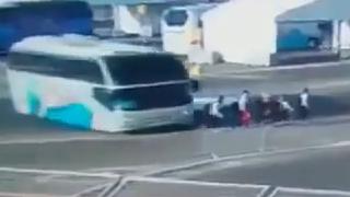 YouTube: bus atropella a tres nadadoras durante Juegos Europeos
