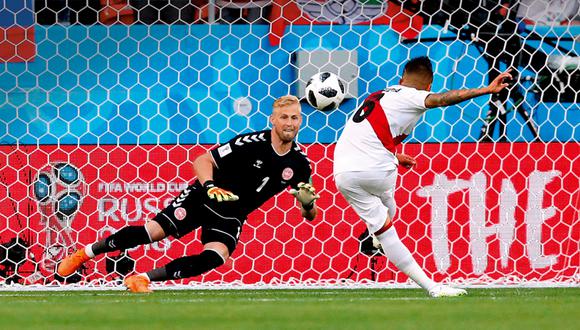 “Ese penal ante Dinamarca siempre me va a quedar”, ha dicho Christian Cueva esta semana. Tras la despedida de Perú del Mundial, rompió en llanto desconsolado.(Foto: Reuters)
